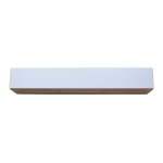 Mila Box Shelf 550MM - White