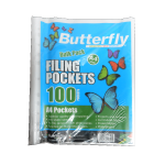 Butterfly Filing Pockets A4 100S