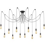 Cord Cluster Pendant 12 Light