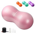 Inpany Peanut Ball - Anti Burst Exercise Ball For Labor Birthing Physical Therapy For Kids Core Strength Home & Gym Fintness Inc