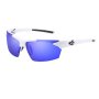 Paranoid Outdoor Photochromic Sport Sunglasses White/dark Blue
