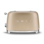 Smeg Toaster - - Retro 2 Slice Electric Toaster - Matt Colours