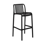 Isabella Bar Kitchen Stool - Polypropylene Outdoor indoor - Chocolate Kitchen