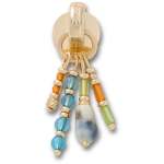 Multi Strand Beaded Stud Jibbitz - Multi Osfa