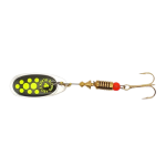 Black Fury Yellow Dot Silver Blade
