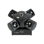 Ashcomonline Four Moving Head Beam Rgb Laser Stage Light