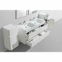 Milan 1200 Double Drawer Vanity With Basin