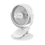Orico MINI Clip Desktop USB Fan - White