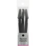 Clicks 3 Piece Facial Razors
