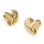 Goldair Gold Heart Frame Earrings