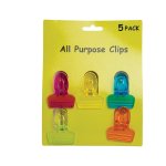 Clips Plastic All Purpose Asstd 5PCS