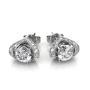 DESTINY 925 Sterling Silver Mckenna Earrings With Swarovski Crystals