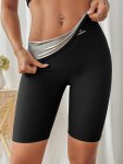 1PC Sweat Tummy Control Fat Burning Leg Shorts For Women High-waisted Tummy Control Thin Leg Summer Outside Wear Shorts Beauty L