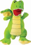 Plush Dragon Standing Green 13