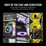 Lx-r Rgb Series Icue Link LX120-R Rgb White 120MM Rgb Fan Single FAN.-CO-9051053-WW