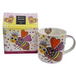 Maxwell & Williams Maxwell And Williams Kaleidoscope Ceramic Mug Buzz 9CM