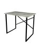 Modern Crisscross Study DESK-60 X 90CM - Black Mable