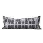 Reversable Woven Totem Monogram Scatter Cushion 40 X 90CM