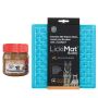 Lickimat Classic Turquoise Buddy Plus Pets Elite Peanut Butter Spread