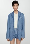 Blazer Rowan - Open-blue