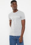 Calvin Klein Institutional Logo Slim Tee - Light Grey Heather