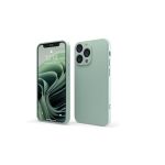 Liquid Silicone Back Case Compatible With Iphone 13 Pro Max -mint