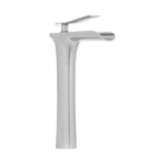 - Brushed Nickel Tall Waterfall Basin Mixer