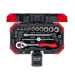 GEDORE Red 1 4 Inch Socket Set - 16 Piece