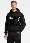 G-star Raw 9 Running Dog And Hood Logo - Dk Black