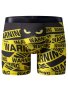 1pc Men's Fashion Letter Graphic Long Boxer Briefs Shorts Breathable Comfy Quick Drying Stretchy Boxer Trunks Sports Trunks Swim Trunks For Beach Pool Men's
