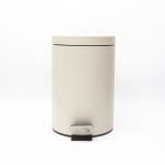 Matt Finish 3L PEDAL BIN - Cream
