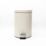 Matt Finish 3L PEDAL BIN - Cream
