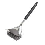 Fixturedisplays Grill Brush And Scraper Bristle Free 17.1L X 5.5W X 2.7"H Safe Bbq Cleaning Accessories Stainless Grill Grate Cl