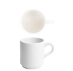 Ariane Prime White Stack Espresso Cup 90ML