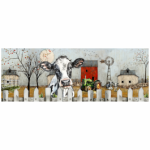 Tear Resistant Deco Print Friesian Cow