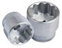 GEDORE Socket Bi-hexagon 1/2 Drive Card 23MM