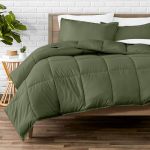 Bare Home Comforter Set - Queen Size - Ultra-soft - Goose Down Alternative - Premium 1800 Series - All Season Warmth Queen Cypre