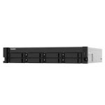 2U 8-BAY Qnap Short Depth 12" Rackmount Nas Intel Celeron N5095 Quad-core 4GB Onboard Not Expandable 8 X 3.5" 2.5" Sata 6GBS Dri