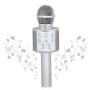 4AKID Wireless Karaoke Microphone For Kids - Silver