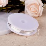 20 Gauge 9.84 Feet Round Silver Plated Jewelry Wire Metal Wire For Diy Jewelry Making Durable Beading Thread