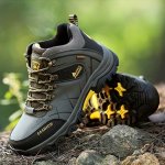 Men's Fashion Hiking Boots Lightweight Wear-resistant Non-slip Durable Comfortable Boots For Outdoor Hiking Trekking Camping