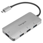Targus - Usb-c 4 Port Hub Al Case Turn One Usb-c Port Into 4 Usb-a 3.0 Ports S