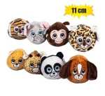 Plush Novelty Animal Ball Asstd 11CM Marketplace Brits Bros