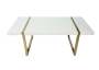 Homary White Dining Table