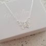 A99-C37274 - 925 Sterling Silver Butterfly Necklace
