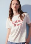 Printed T-Shirt - White Biarritz