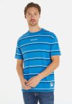 Tommy Hilfiger Tjm Reg S Classic Stripe Tee - Coastal Cobalt
