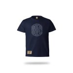 Kids T-Shirt Bevel Print Navy