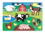 Melissa & Doug Farm Peg Puzzle