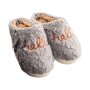 Slippers Ladies Hello Grey Size 5-6